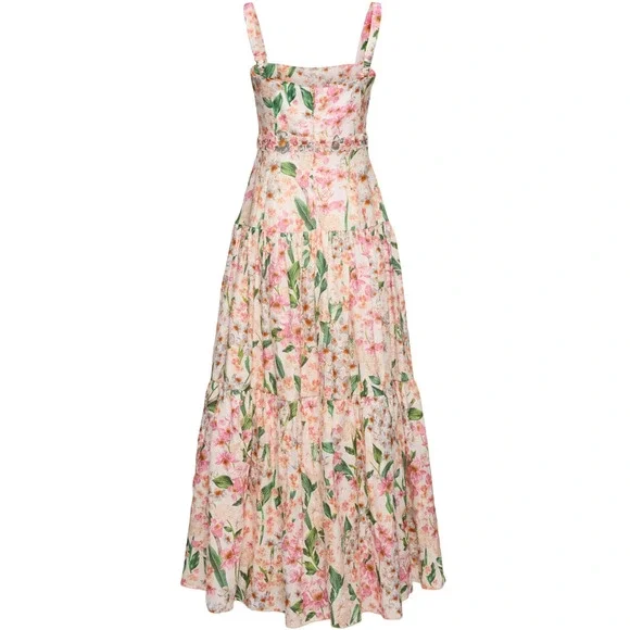 Agua Bendita  Lima Maxi Dress Jardinera - Picture 5 of 9